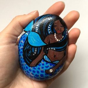 Hand painted mermaid 🧜🏼‍♀️